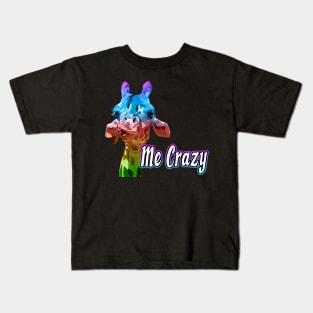 Giraffe Me Crazy Kids T-Shirt